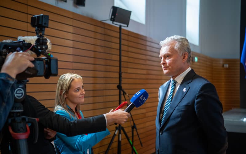 G. Nausėda ir vėl pasaulio žiniasklaidos dėmesio centre.