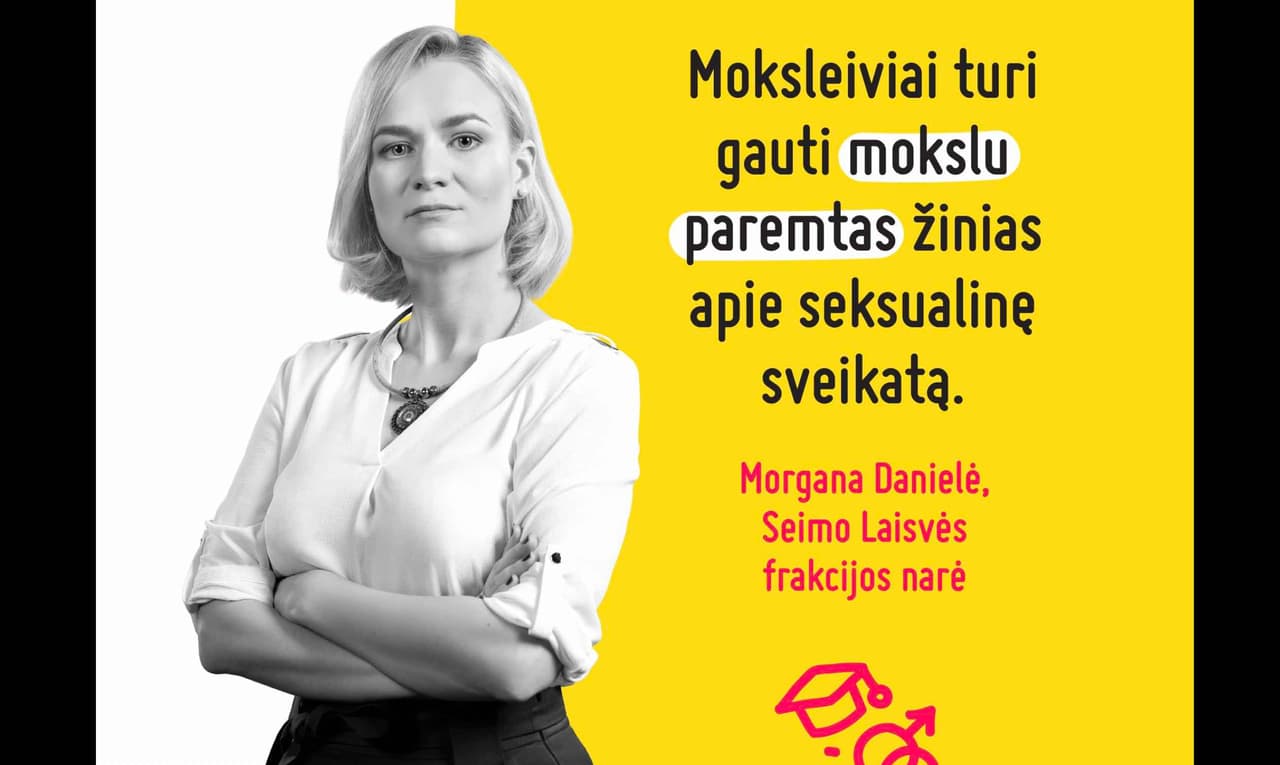Moksleiviai turi gauti tinkamas žinias apie seksualinę sveikatą