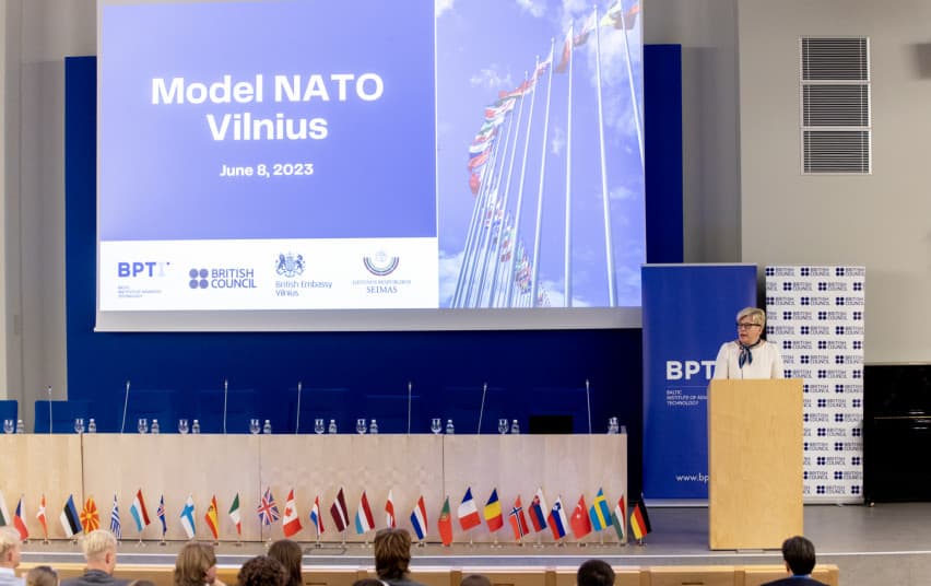 Šimonytė: geriausia vakcina nuo autokratų propagandos yra atspari visuomenė