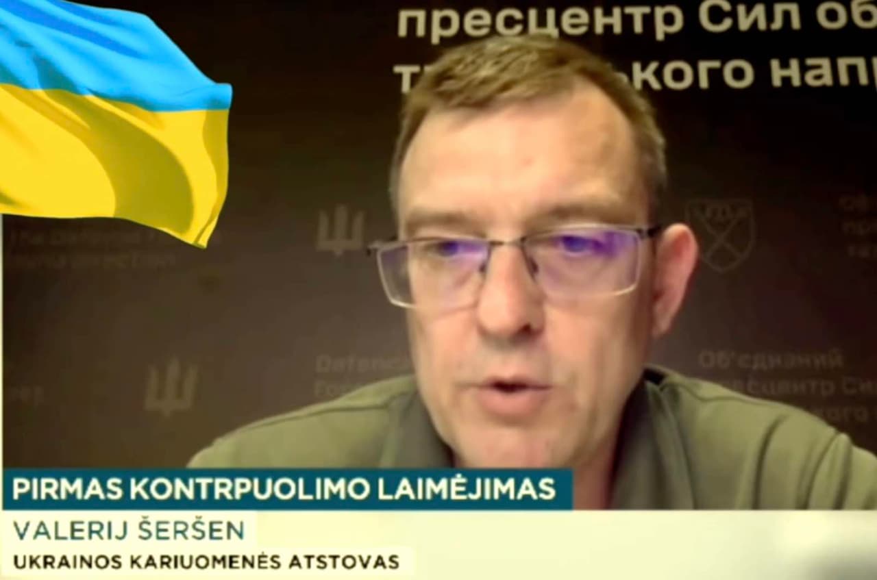 Ukrainos kontrpuolimą kol kas lydi sėkmė