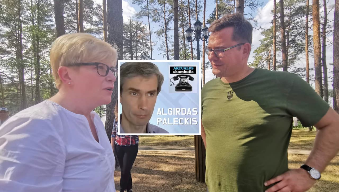 **Laurynas Kasčiūnas (dešinėje).**