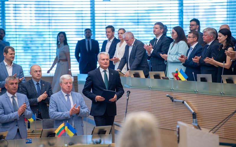 Nausėda: rimto perspėjimo sulaukėme prieš 482 dienas