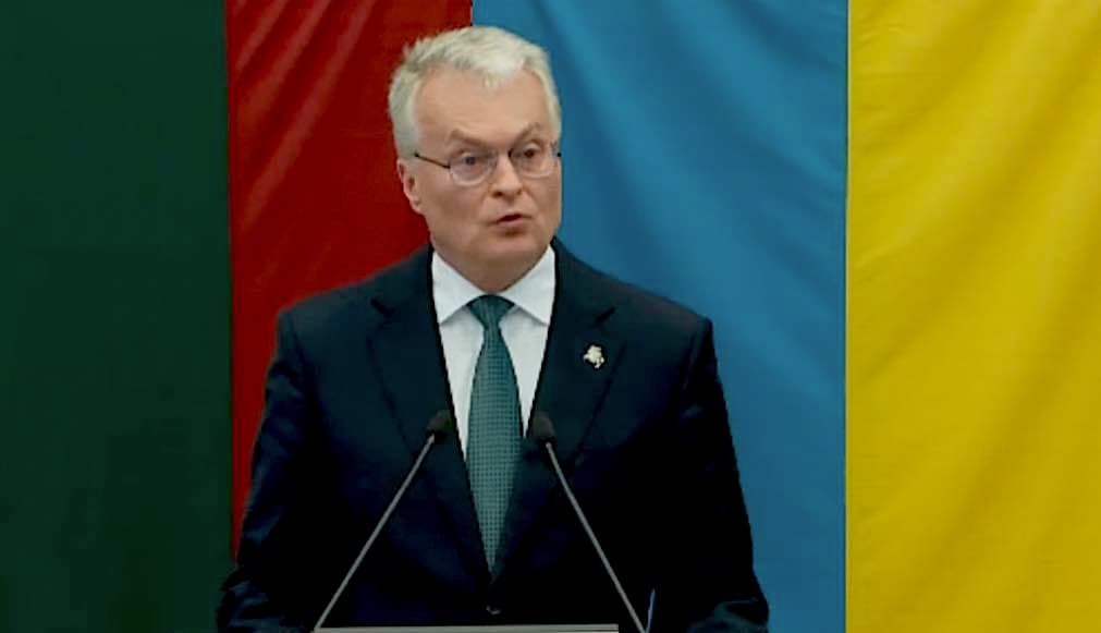 Nausėda: pačiame karo įkarštyje Ukraina sugebėjo pasiekti kandidatės statusą
