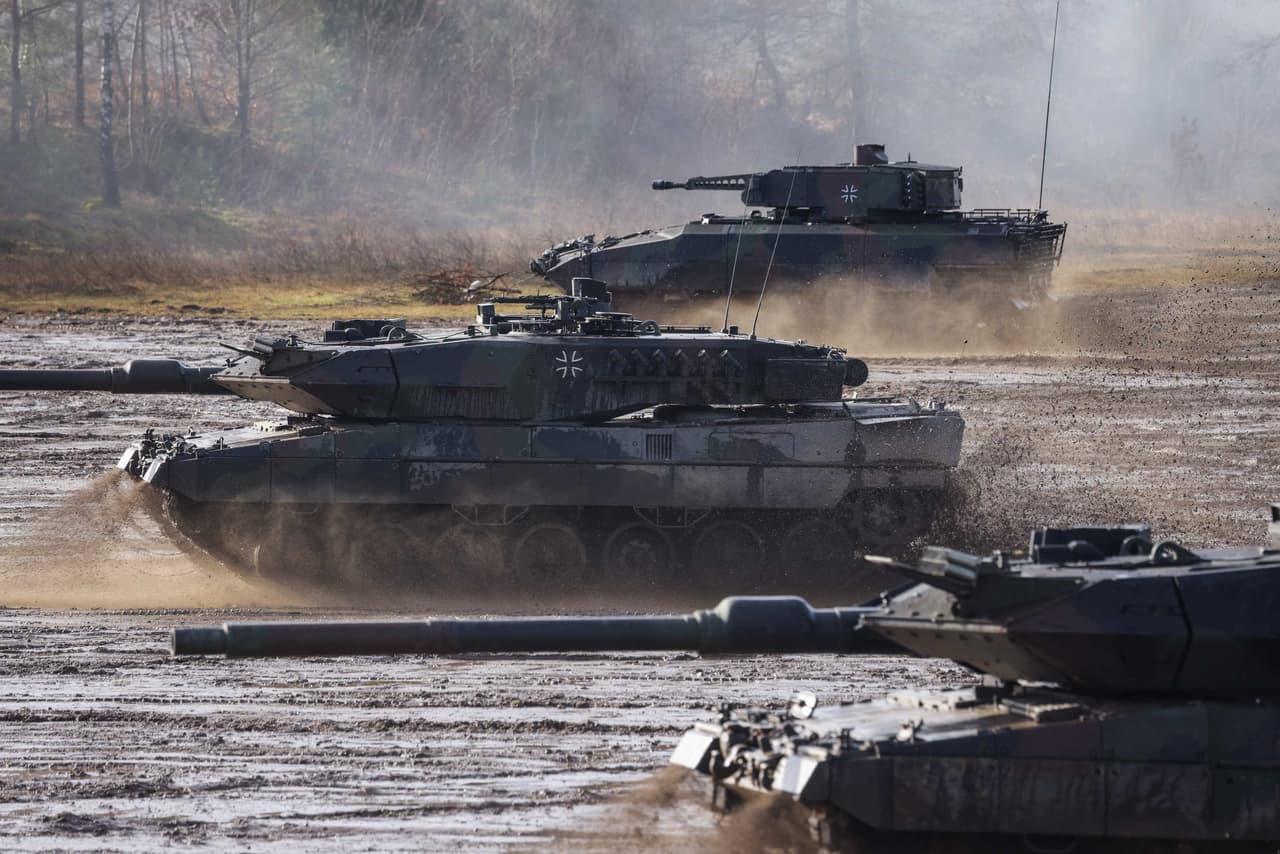Rusijos propaganda skleidžia melagienas apie vokiškus tankus „Leopard“ kare Ukrainoje