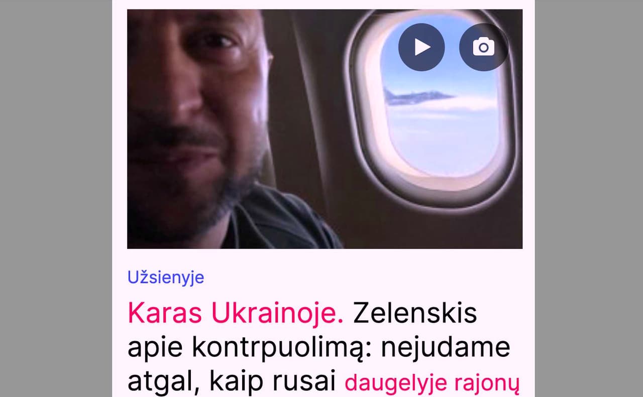 Ukraina tęsia sėkmingą kontrpuolimą, rusų nuostoliai milžiniški