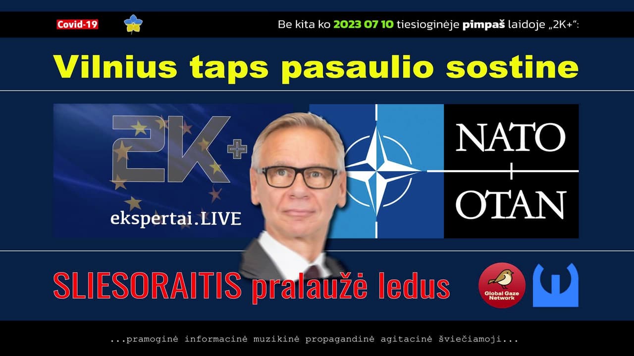 Prieš pat NATO šventę, Valatka paragino Nausėdą užsičiaupti amžiams