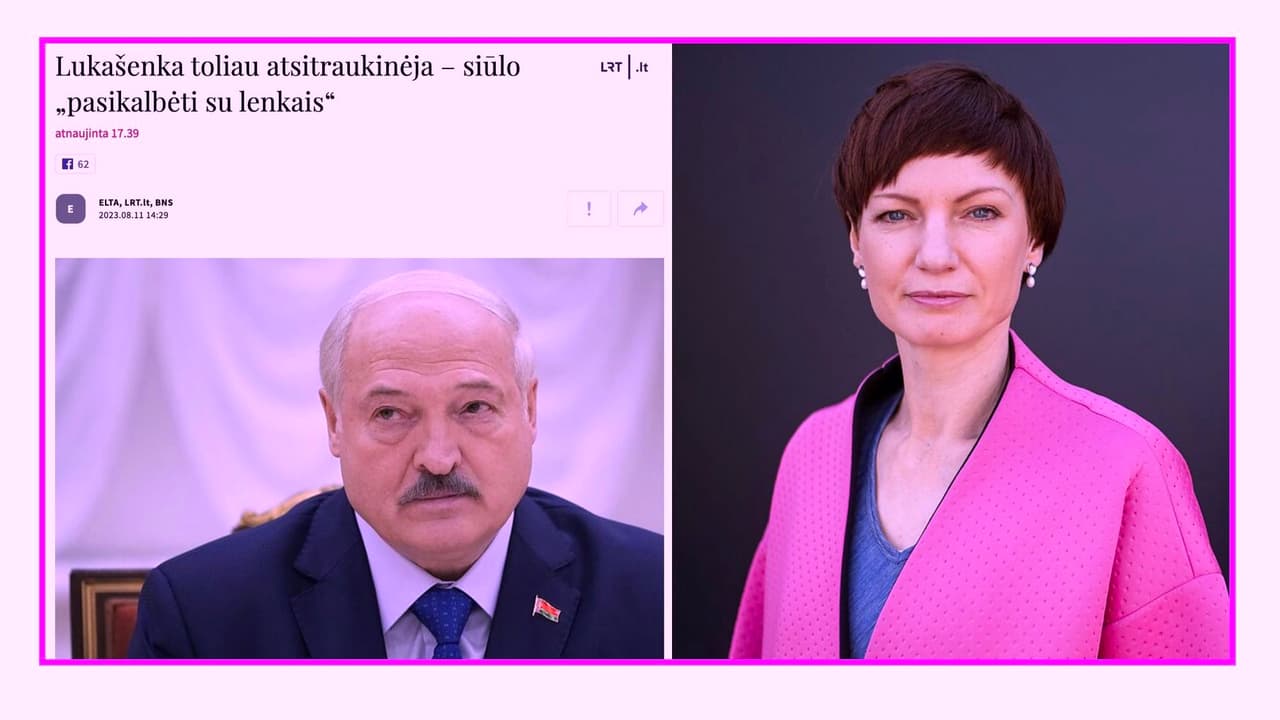 Persigandęs Lukašenka bando gelbėtis traukdamasis atatupstas – geidžia kalbėtis su lenkais