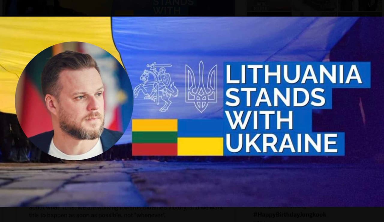Landsbergis ragina nustoti remti Ukrainą „tiek, kiek reikės“