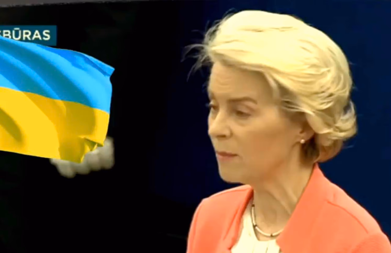 EK pirmininkė pasakė istorinę kalbą