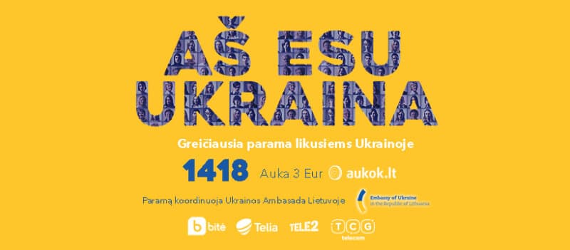 Išdrįskime ištarti – AŠ ESU UKRAINA. Nedelskite, skambinkite iš karto