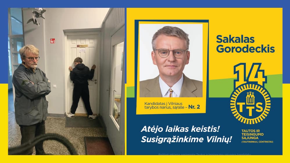 Vilniaus šerifas Gorodeckis priminė LR generalinio policijos komisaro įsakymą