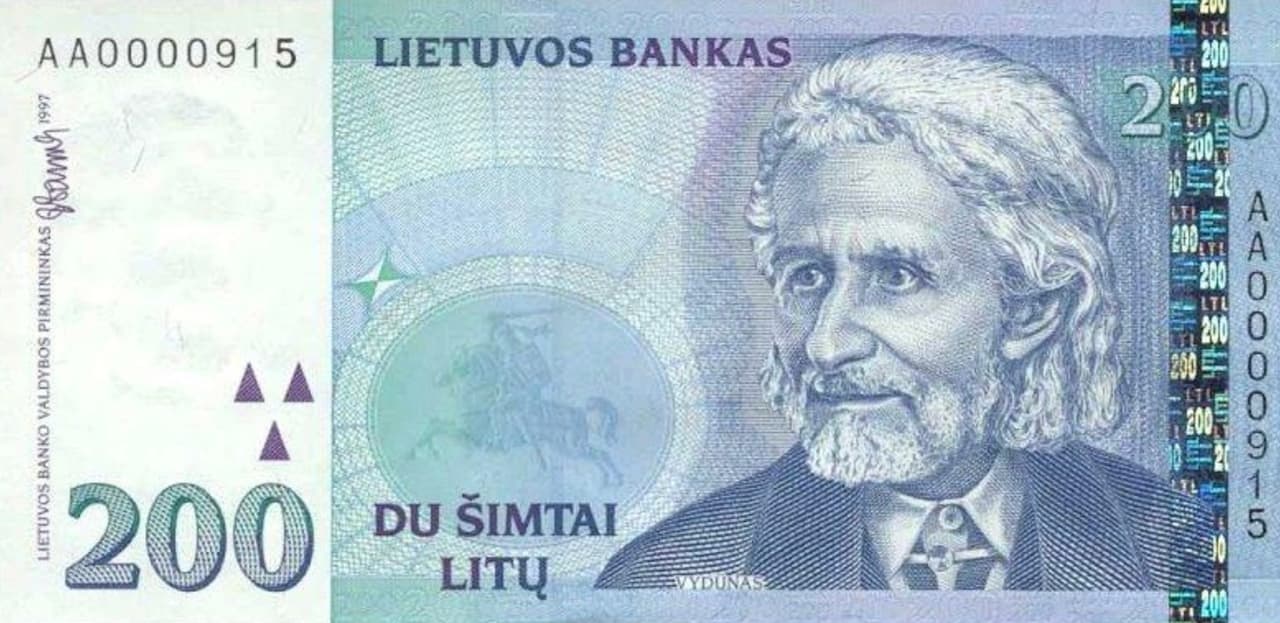 Algirdas Brazauskas apie litą