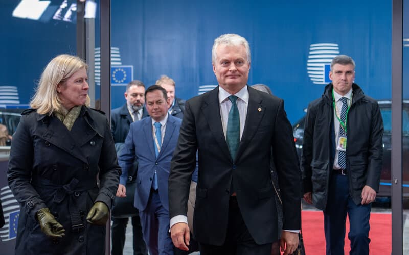 Visą savaitę G. Nausėda išliko Europos dėmesio centre.