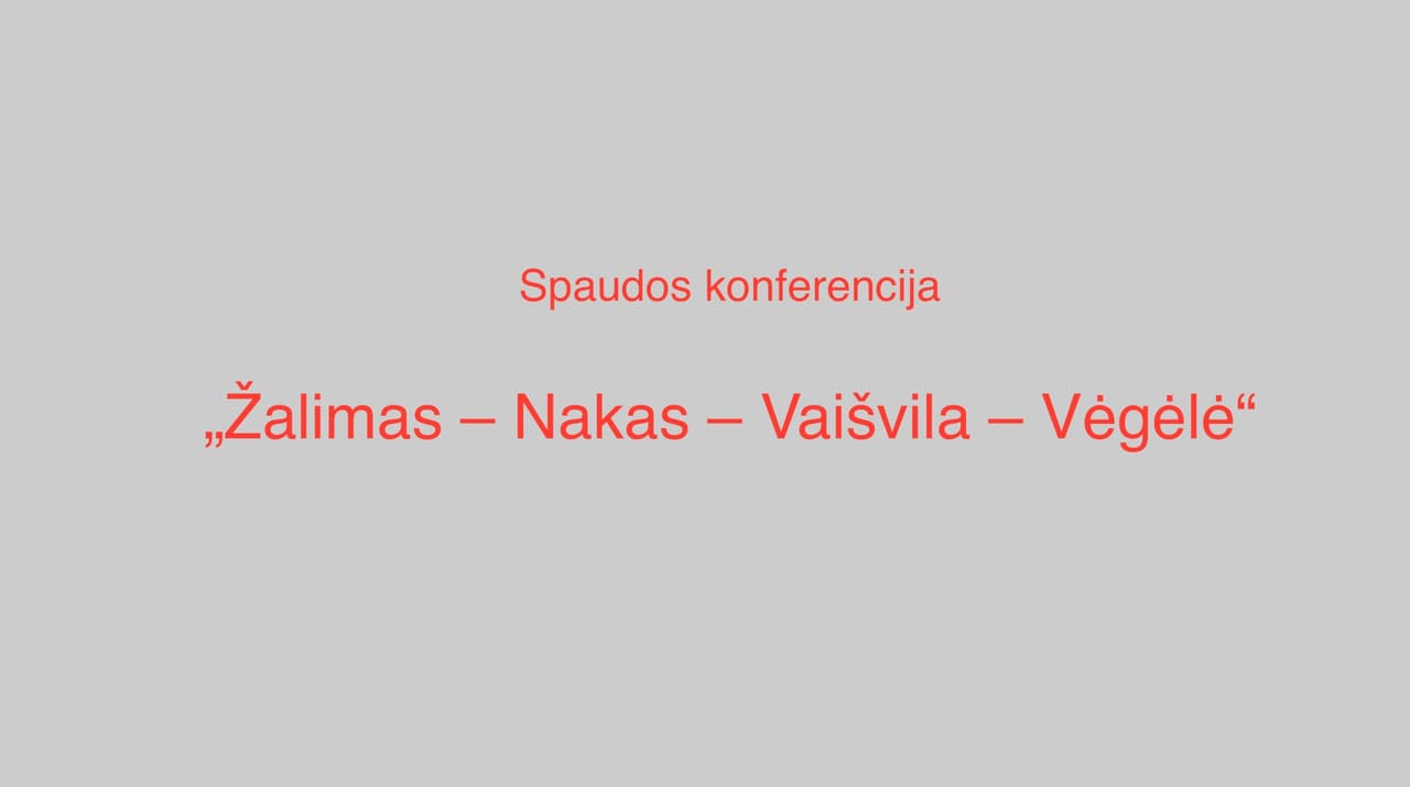 Žalimas – Nakas – Vaišvila – Vėgėlė