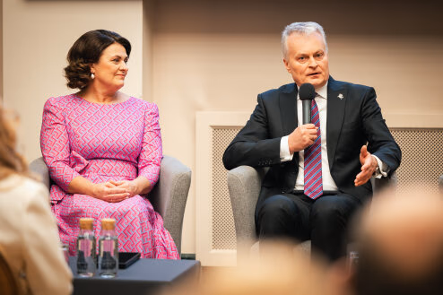 Tolerancijos minėjime netylėjo ir Nausėdienė
