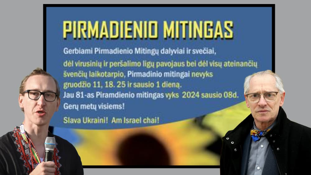 COVID-19 protrūkis ir šventės sutrikdė Pirmadienio mitingų grafiką