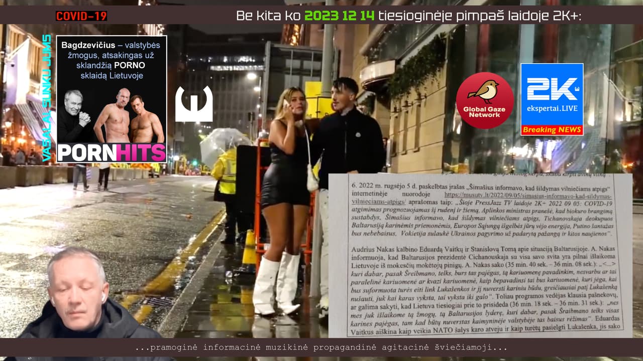 Video, už kokios „dezinformacijos platinimą“ buvo skirta 2200 eurų bauda „Mūsų TV“