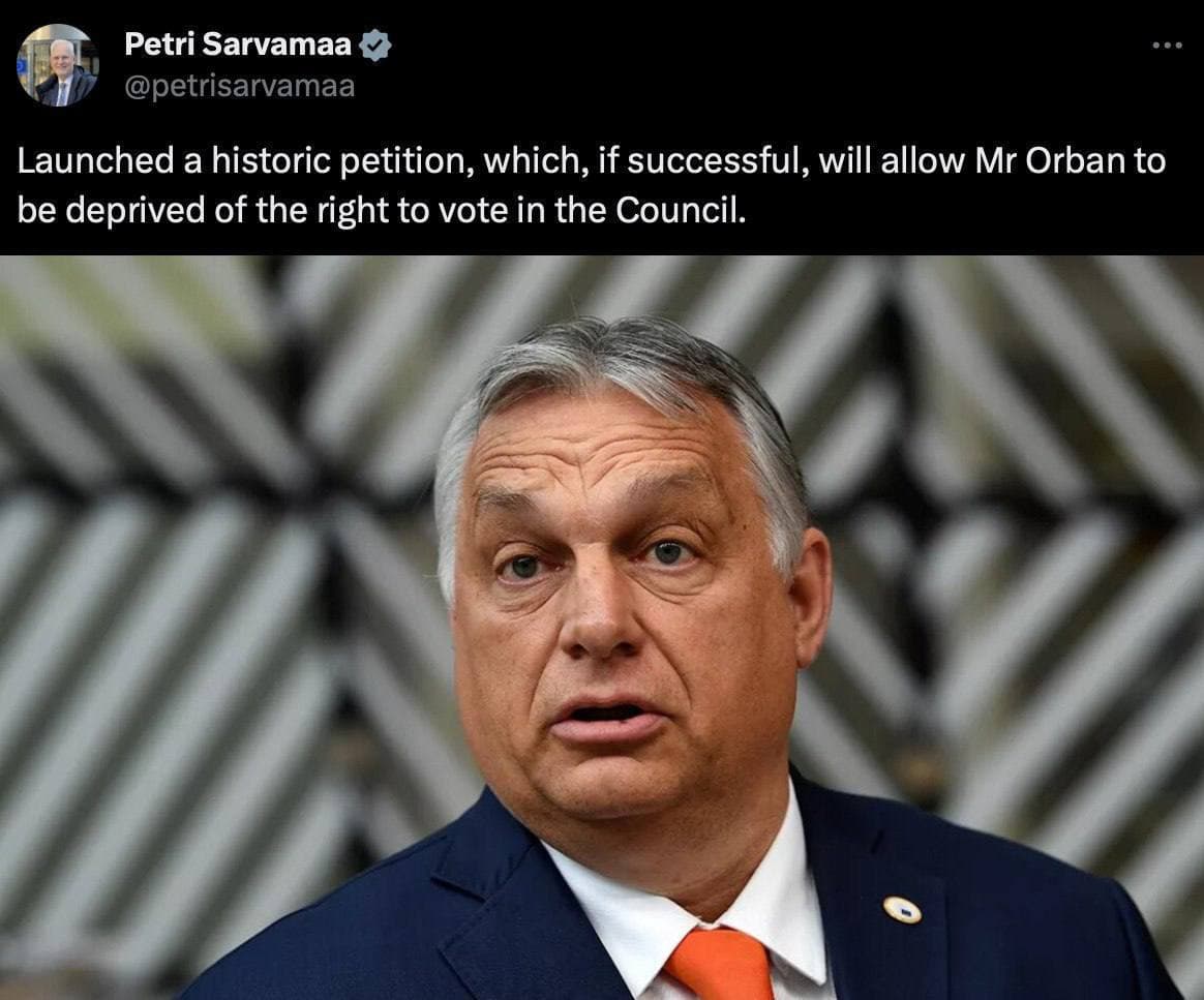 Suomiui nebelaiko nervai dėl Orbano