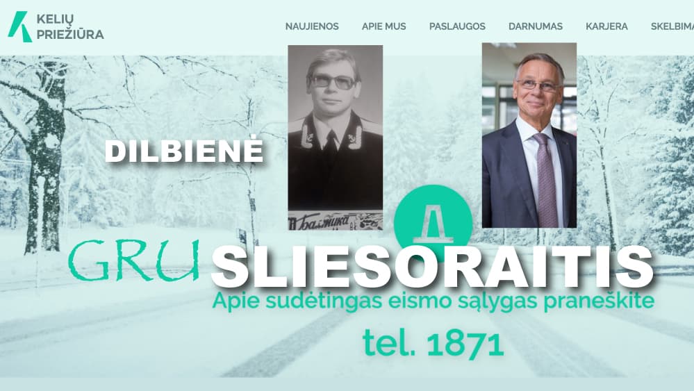 Dilbienė apsisprendė – prokuratūra kovos už Lietuvos kelių mago Sliesoraičio garbę ir orumą