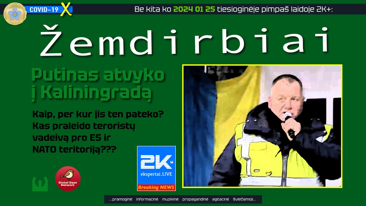 Kas kaltas, kad Putinas nenukautas prasmuko į Kaliningradą?