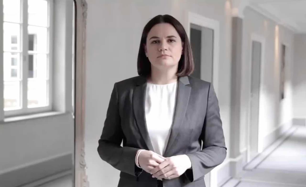 Baltarusijos prezidentė ragina pasaulio bendruomenę „imtis ryžtingų veiksmų“