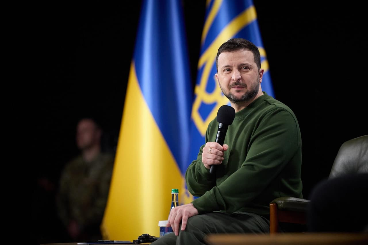 Zelenskis paviešino, kad Ukraina jau neteko net 31 tūkst. savo karių