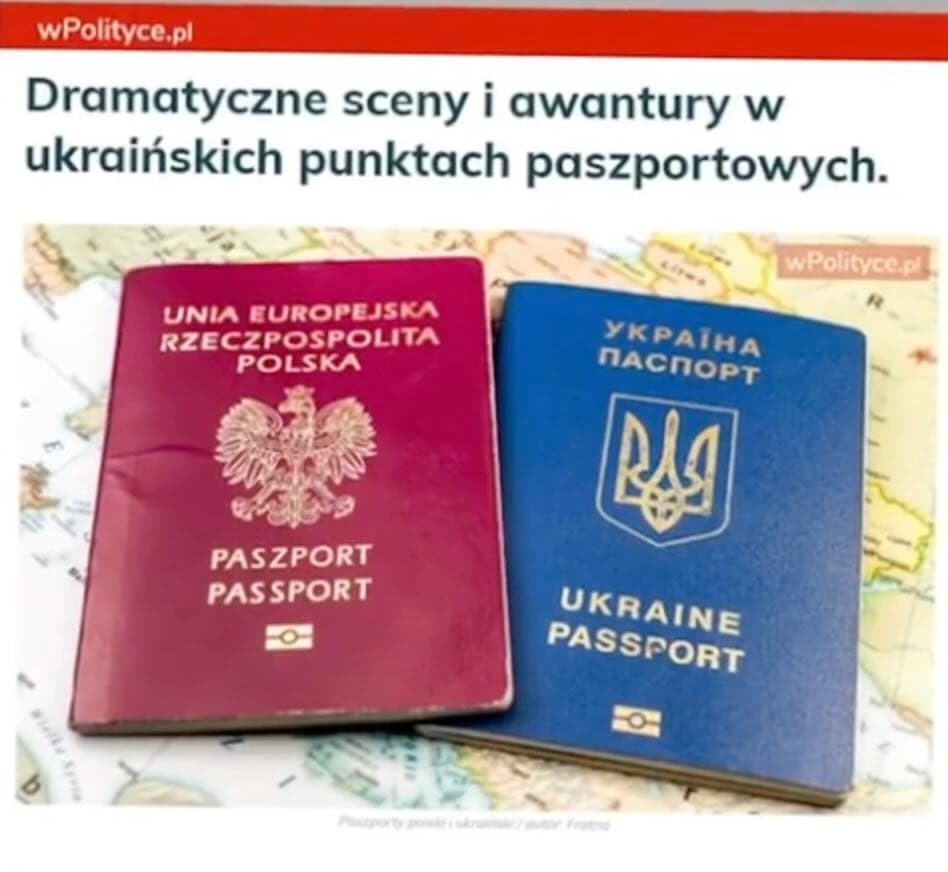 Dėl dokumentų neišdavimo, ukrainiečių vyrai mitinguoja