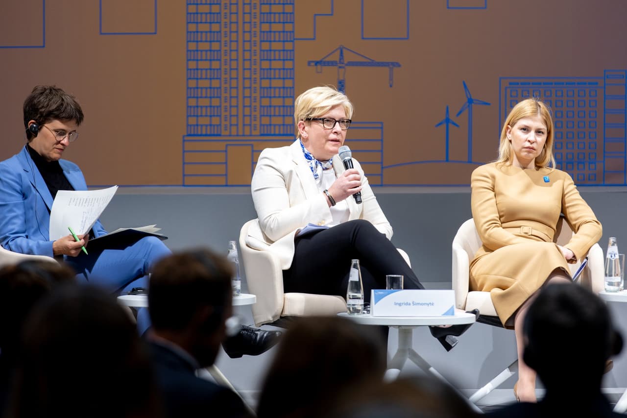 Šimonytė Berlyne: Lietuvos narystė Europos Sąjungoje yra besitęsiančios sėkmės pavyzdys