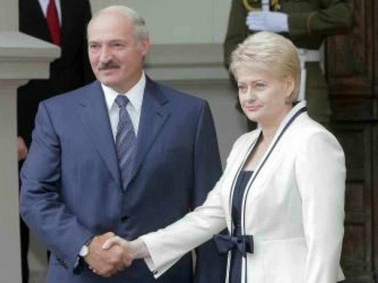 Be komentarų: Grybauskaitė apie Lukašenką ir Baltarusijos opoziciją