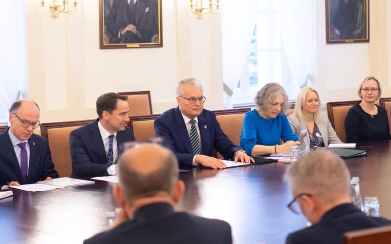Nausėda apžvelgė savaitgalį Šveicarijoje vykusios Ukrainos taikos konferencijos rezultatus