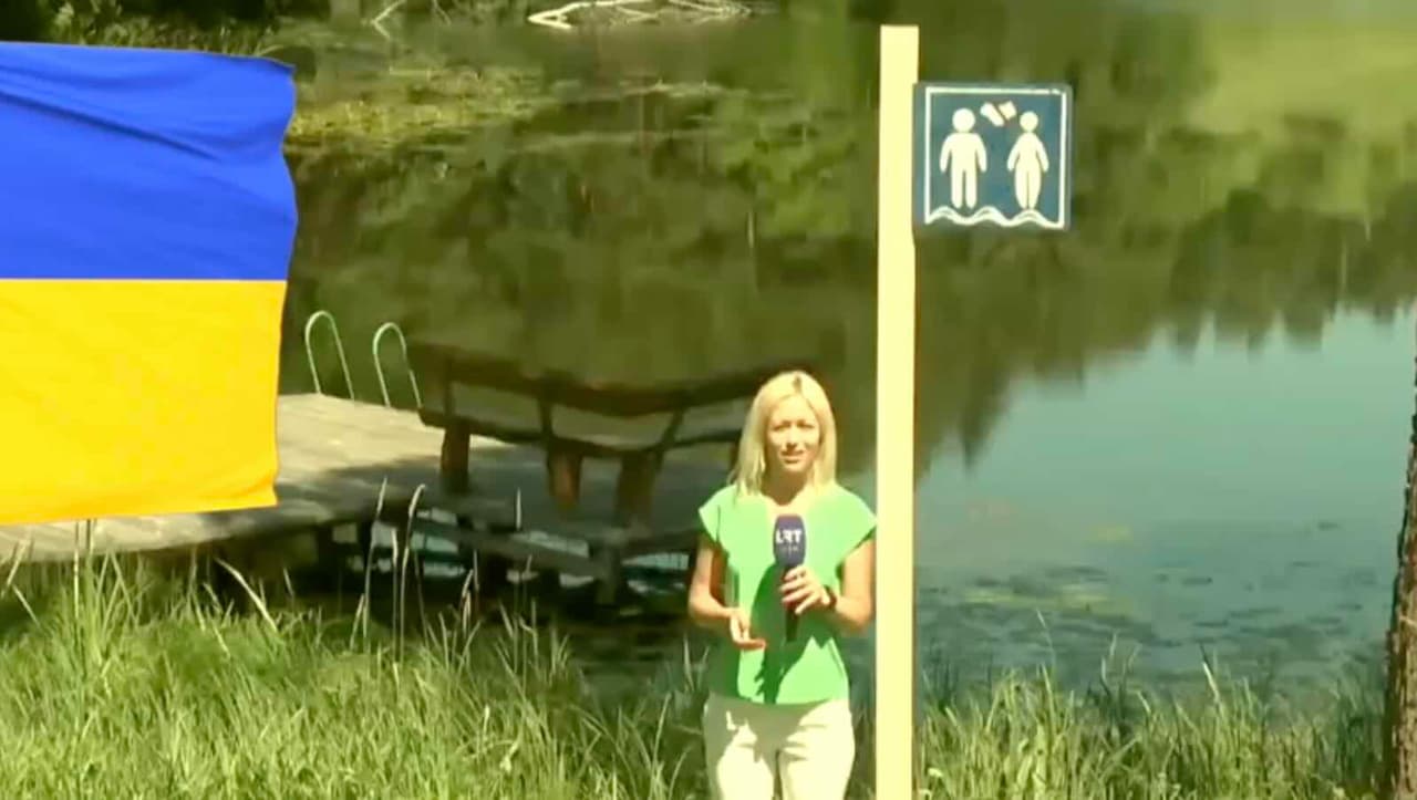 Ignalinos rajone nudistų pliažas įrengtas atžagaria ranka