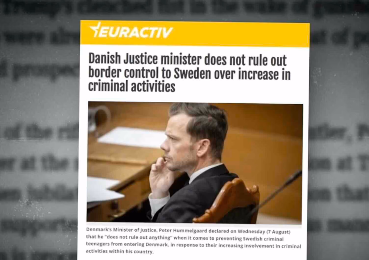 Danija stiprina sienų kontrolę su Švedija