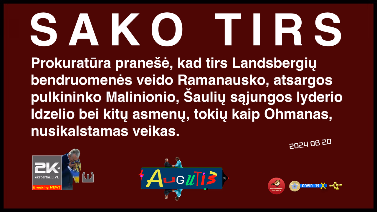 Zigmo Vaišvilos prašymas pridedamas prie ikiteisminio tyrimo Nr. 02-2-00197-24 medžiagos