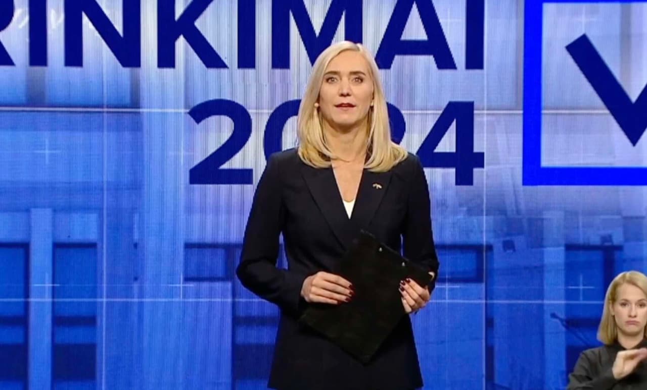 Fragmentas iš LRT apmokėtų, partijų priešrinkiminių Seimo 2024 debatų