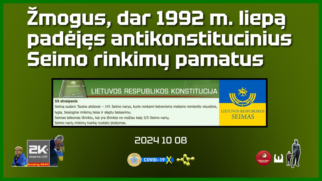 Nereikia primityviai versti visų kalčių ant Landsbergio ir jo anūko