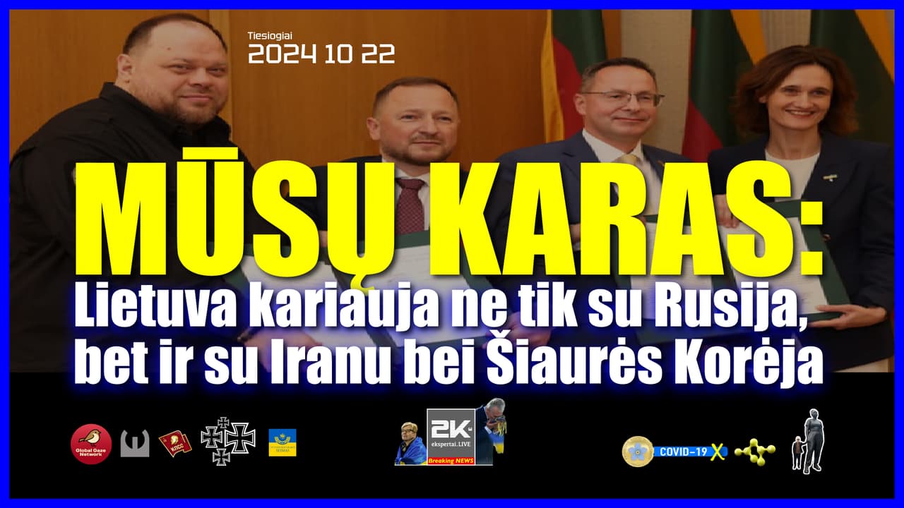 Mūsų kare priešai, kuriuos privalome nugalėti, yra Rusija, Iranas ir Šiaurės Korėja