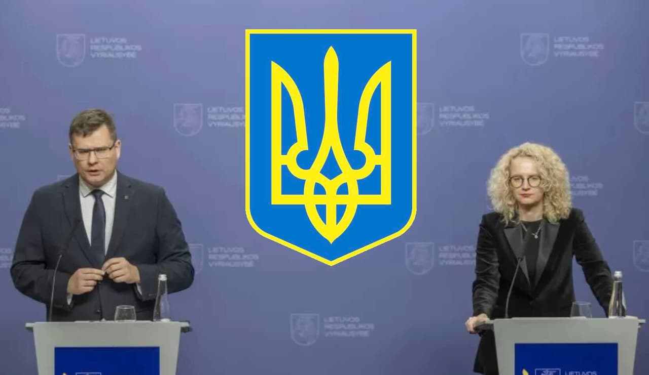 Armonaitė ir Kasčiūnas pasirašę istorinį susitarimą, dar labiau priartino galutinę Ukrainos pergalę