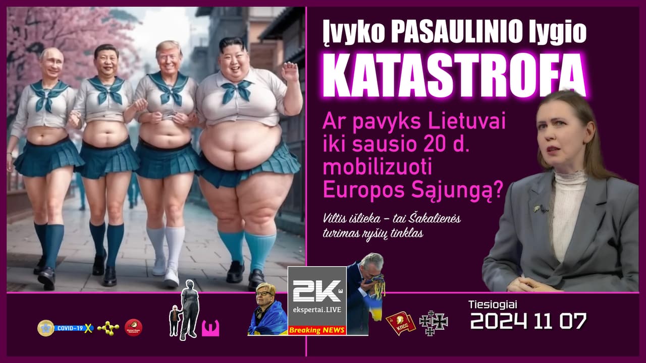 Privalome spėti po katastrofos iki sausio 20 d. mobilizuoti visą Europos Sąjungą