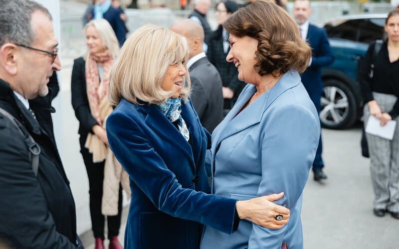Nausėdienė France aptarė tolesnę parama Ukrainai su Macron