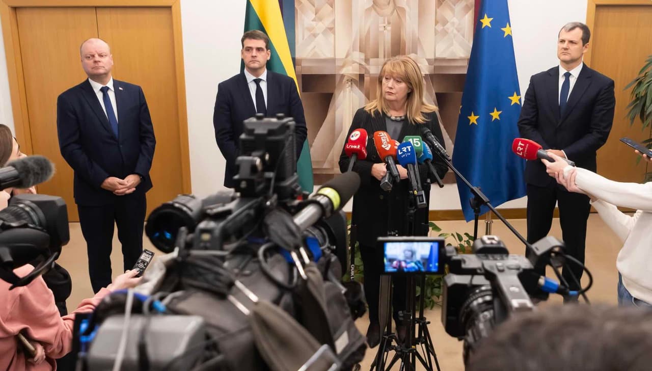 Blinkevičiūtė, Skvernelis ir Žemaitaitis tvirtai įsipareigojo Ukrainos pergalei ir atstatymui
