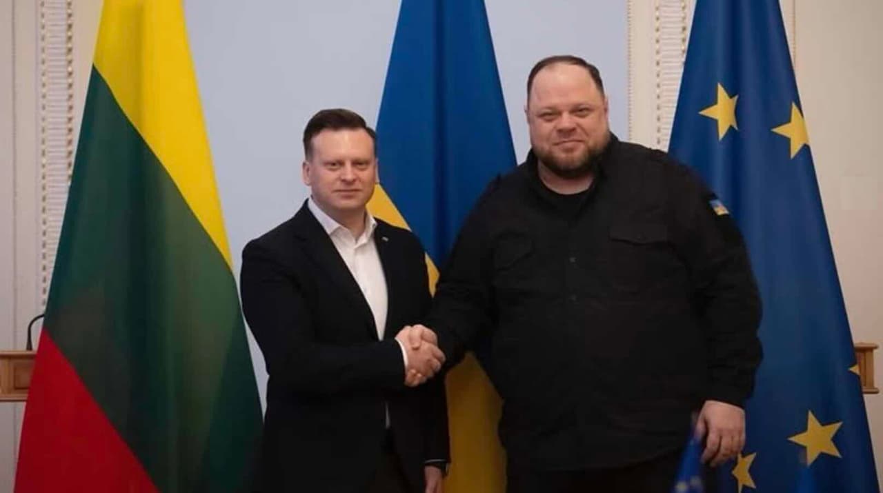 Vilniaus meras Benkunskas Ukrainoje aptarė Pergalės plano įgyvendinimą