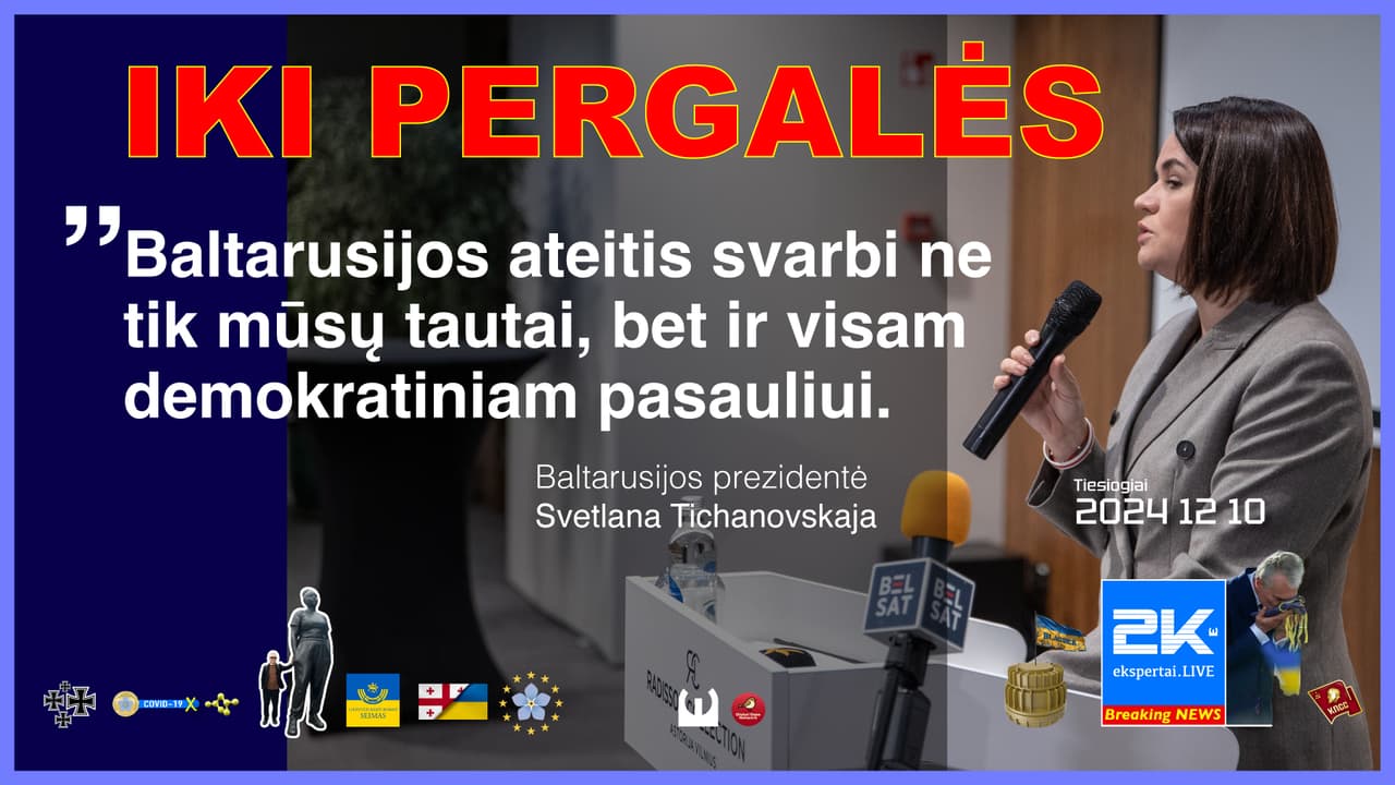 Zelenskis nutarė ožiuotis ir neklausyti amerikiečių. Kokios dėl to kyla rizikos ukrainiečių tautai?