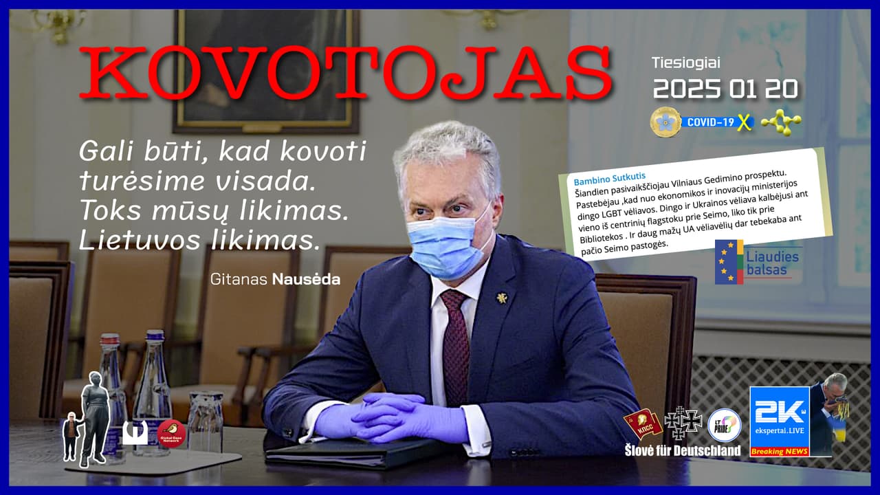 Nausėdos kova ir Trampo inauguracija