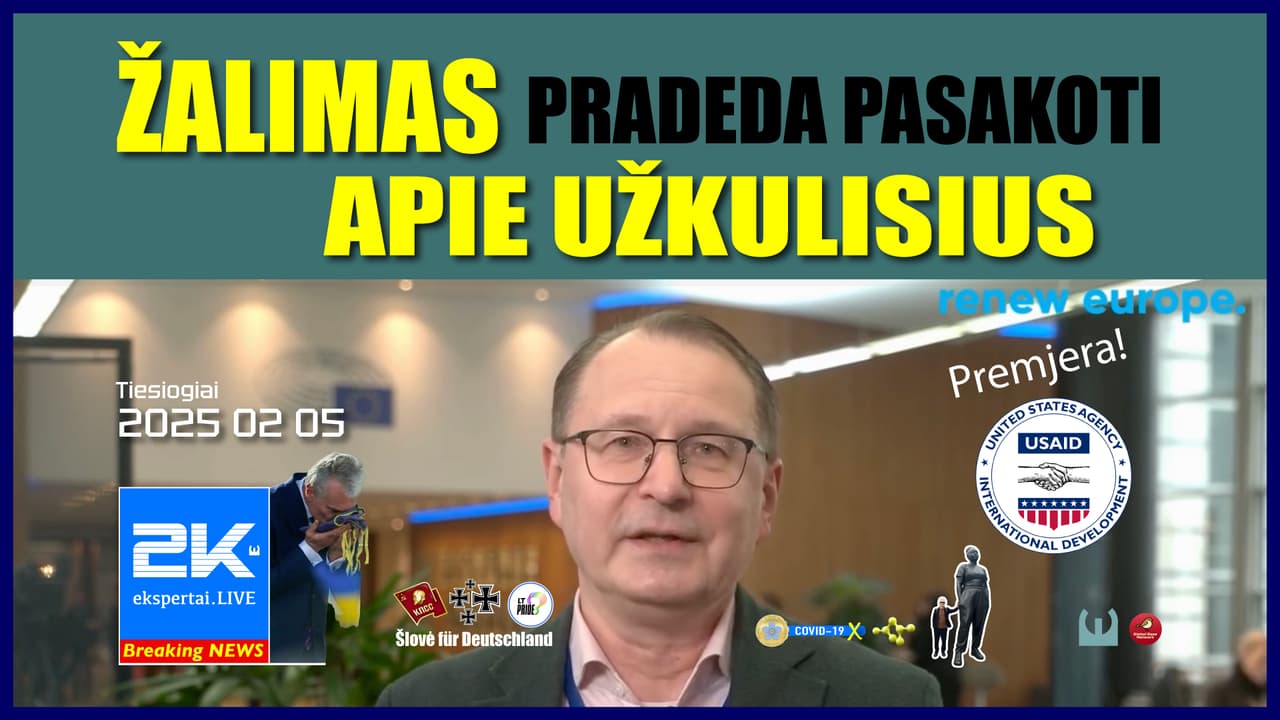 Žalimas negailestingai kirto JAV administracijai su Trampu priešakyje ir imasi lyderystės