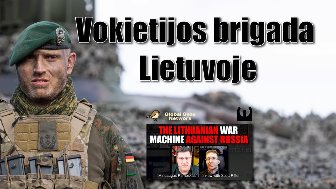 Skotas Riteris apie Vokietijos brigadą Lietuvoje