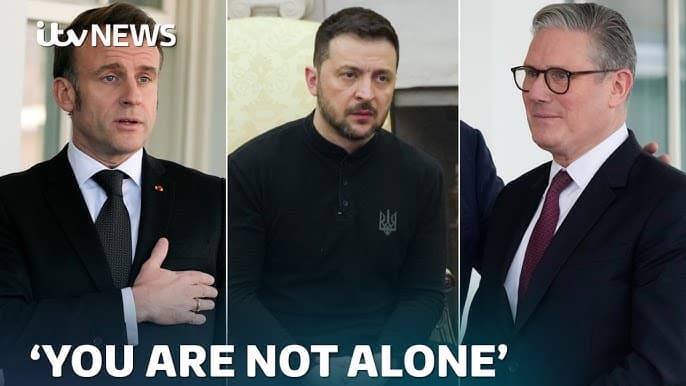 Po skandalo Baltuosiuose rūmuose, Europos lyderiai išreiškė beribę paramą Zelenskiui