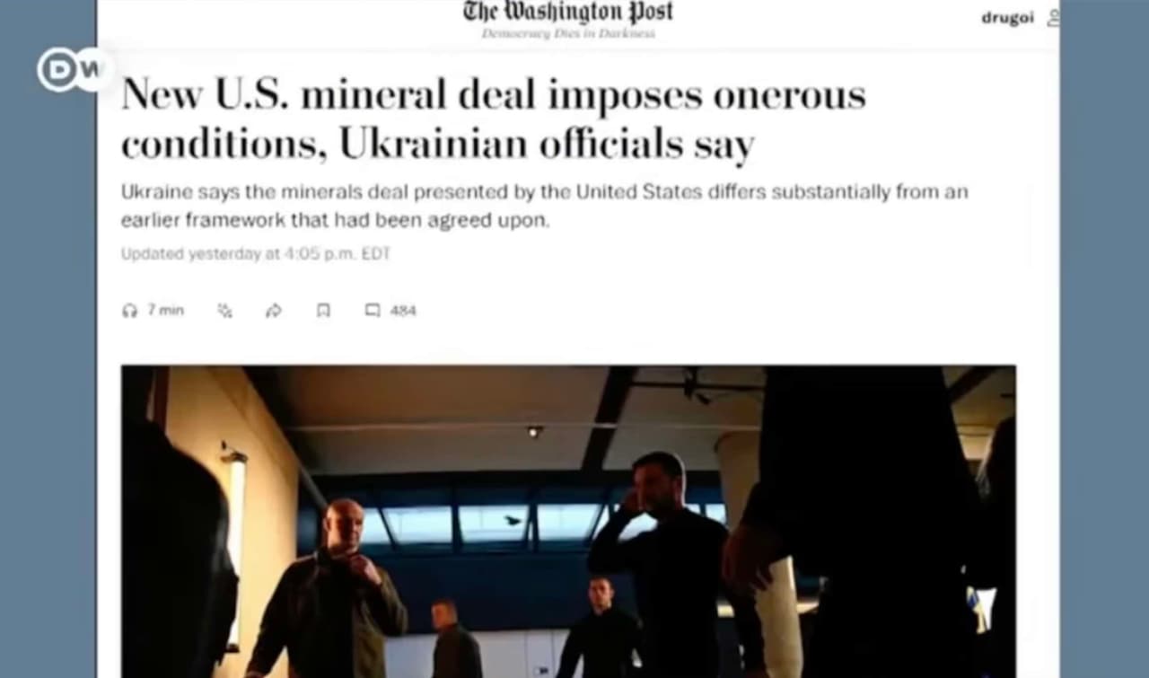 Ukraina privalo kuo skubiau atiduoti visus gamtos resursus Jungtinėms Valstijoms
