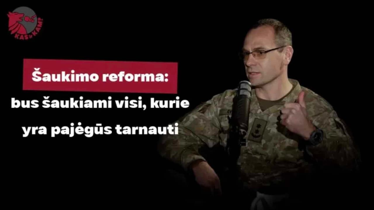 Siekiama kuo daugiau jaunuolių šaukti į tarnybą iškart po mokyklos