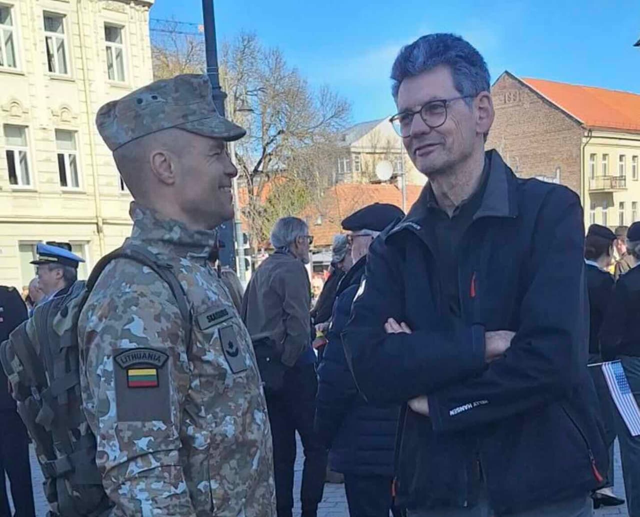 Arūnas Degutis (dešinėje).