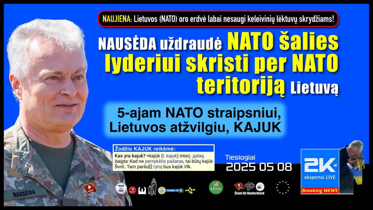 Komunistas Nausėda pasistengė iš peties